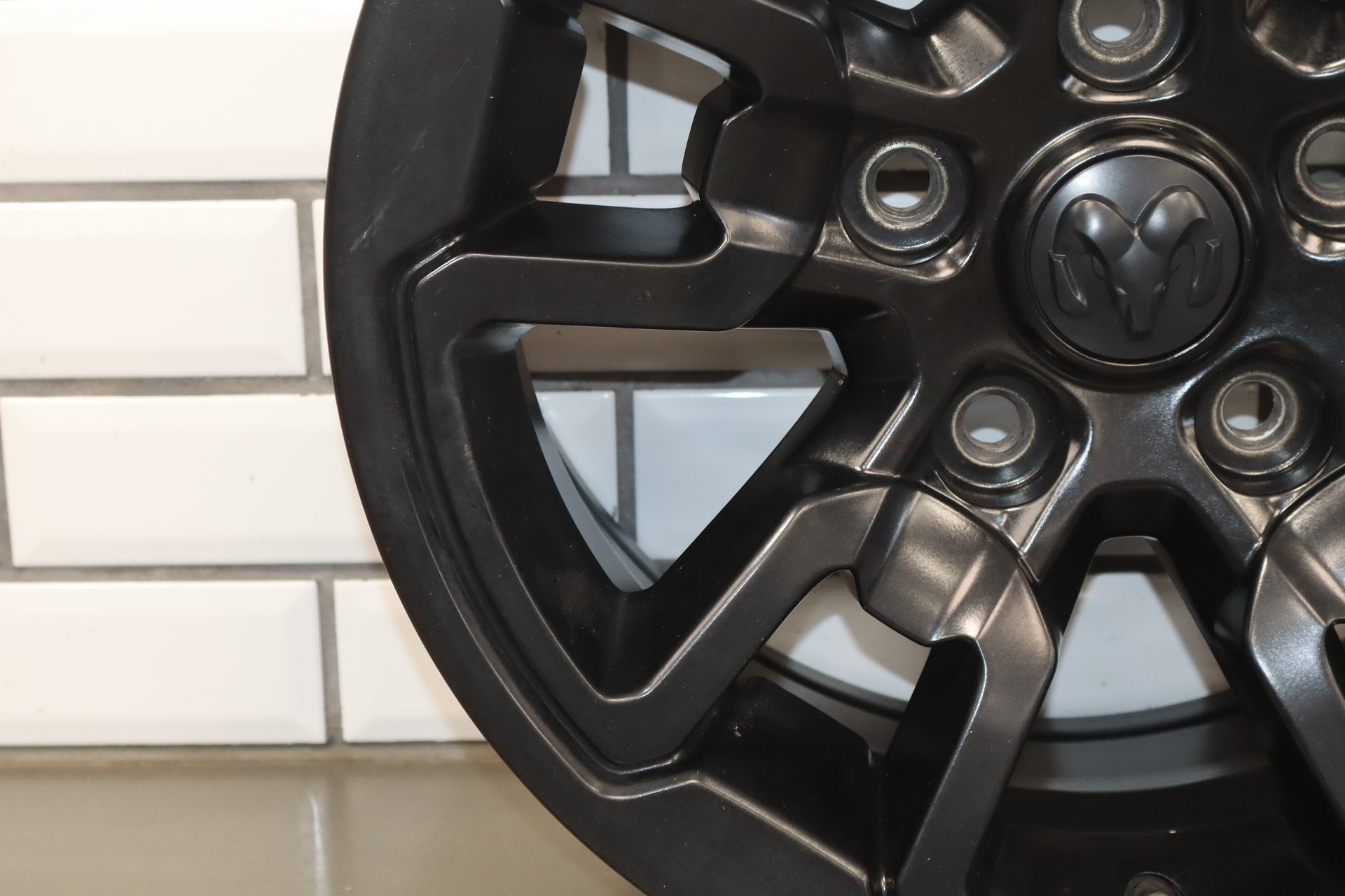 2013-2018 Ram 1500 Rebel OEM 17" Black Wheel/ Rim Aluminum OEM