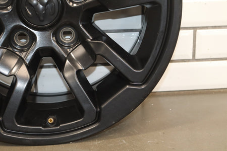 2013-2018 Ram 1500 Rebel OEM 17" Black Wheel/ Rim Aluminum OEM