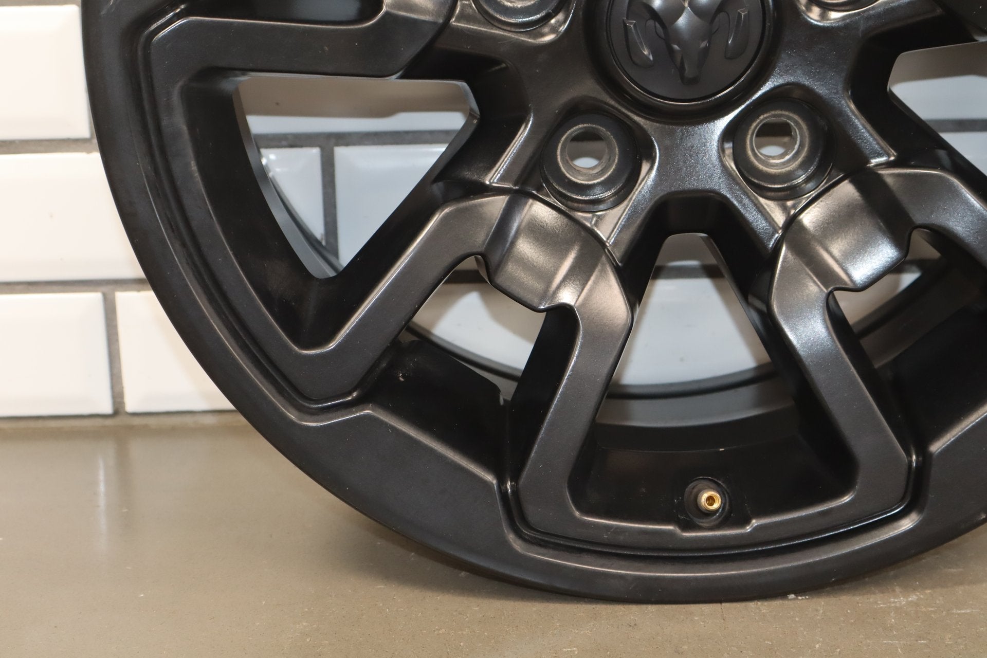 2013-2018 Ram 1500 Rebel OEM 17" Black Wheel/ Rim Aluminum OEM