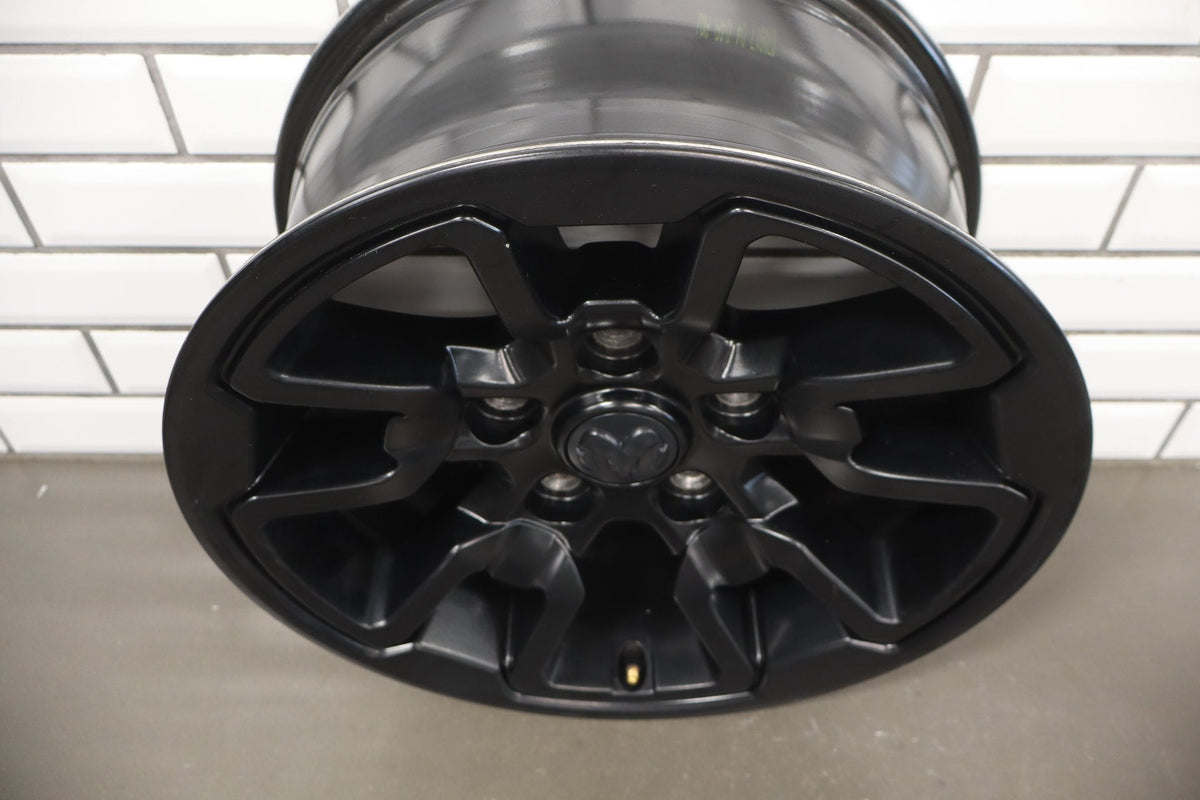 2013-2018 Ram 1500 Rebel OEM 17" Black Wheel/ Rim Aluminum OEM