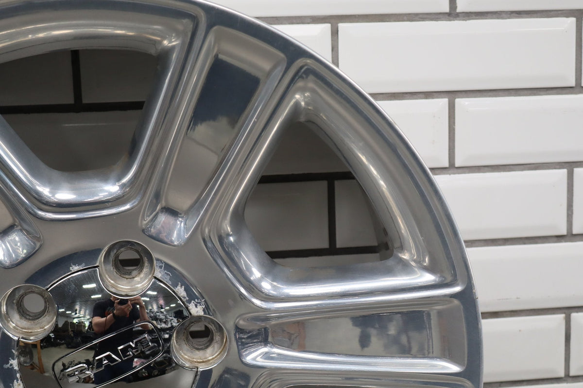 2013-2018 Ram 1500 Right Rear 20x9 Polished Alloy Wheel