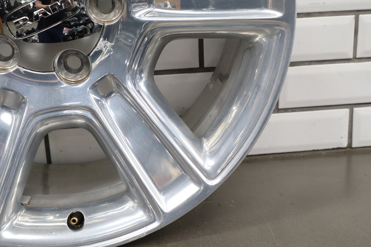 2013-2018 Ram 1500 Right Rear 20x9 Polished Alloy Wheel