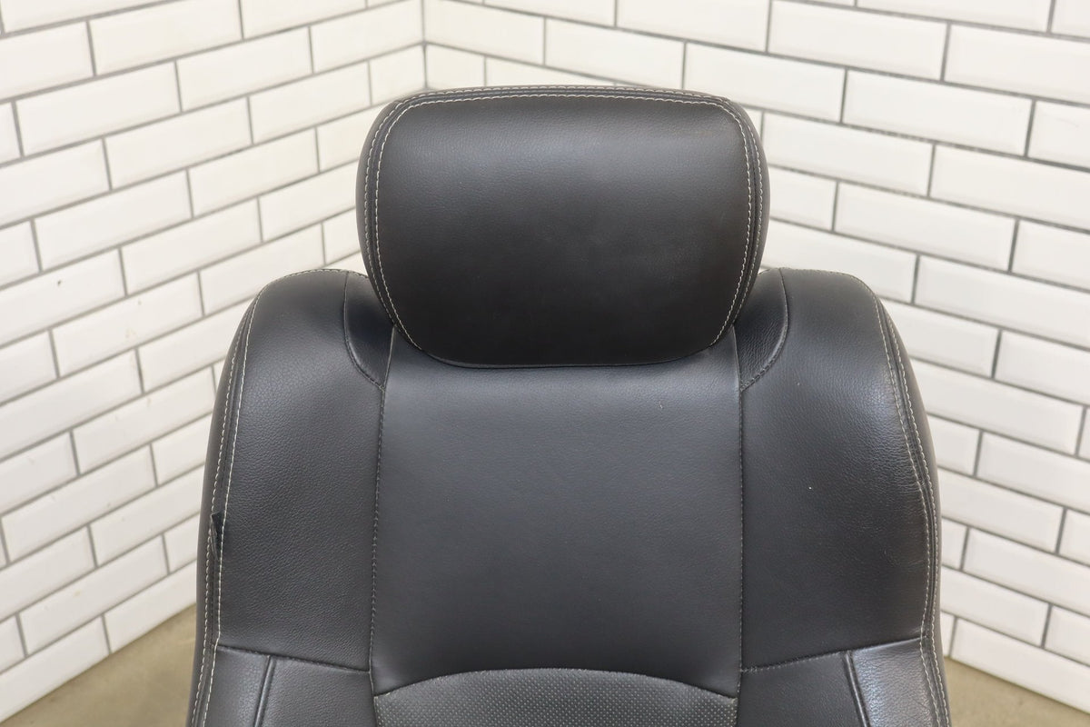 2013-2018 Ram 1500/2500/3500 4th Gen Right Front Seat Leather Black X9