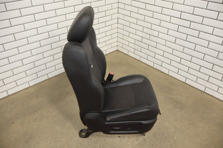 2013-2018 Ram 1500/2500/3500 4th Gen Right Front Seat Leather Black X9
