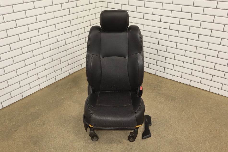 2013-2018 Ram 1500/2500/3500 4th Gen Right Front Seat Leather Black X9