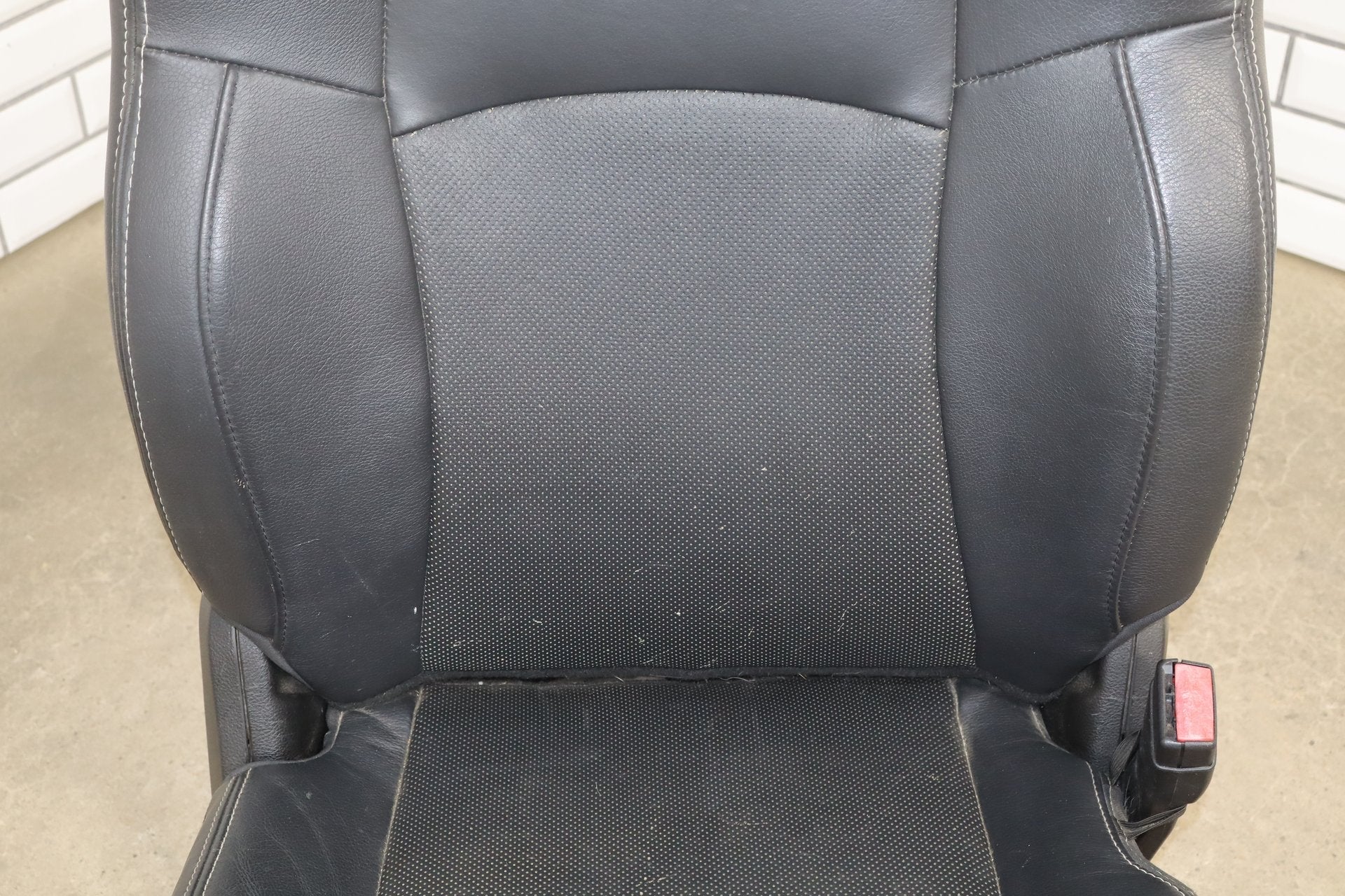 2013-2018 Ram 1500/2500/3500 4th Gen Right Front Seat Leather Black X9
