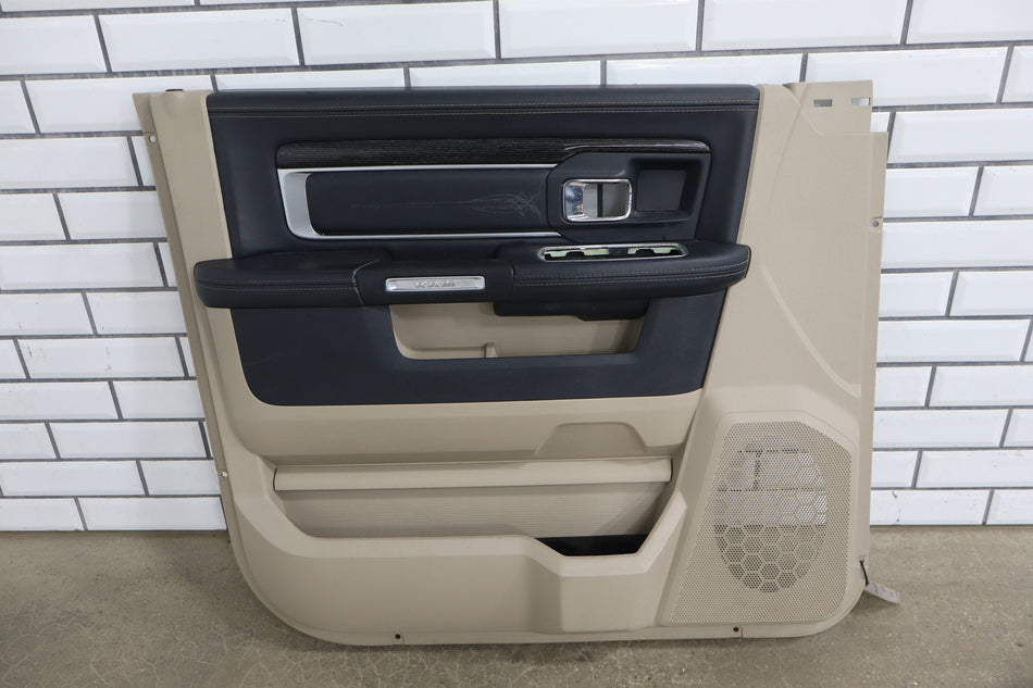 2013-2018 Ram Crew Cab Limited Tungsten Door Panel Set Front/Rear Indigo/Frost