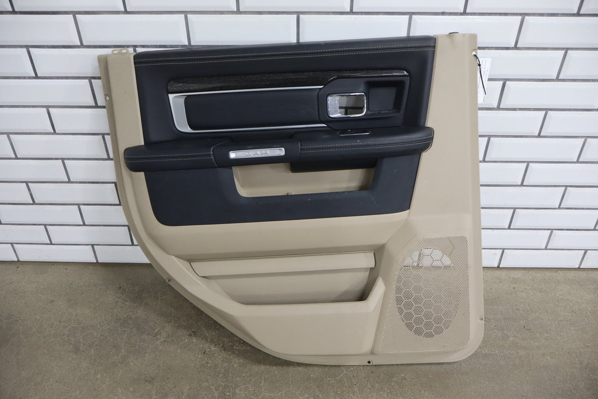 2013-2018 Ram Crew Cab Limited Tungsten Door Panel Set Front/Rear Indigo/Frost