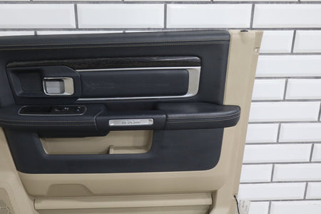 2013-2018 Ram Crew Cab Limited Tungsten Door Panel Set Front/Rear Indigo/Frost