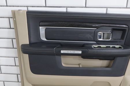 2013-2018 Ram Crew Cab Limited Tungsten Door Panel Set Front/Rear Indigo/Frost