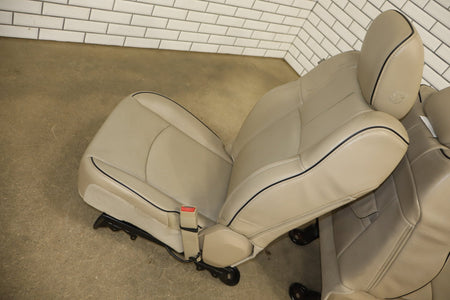 2013-2018 Ram Crew Cab Limited Tungsten Leather Seats Set Indigo Frost C1