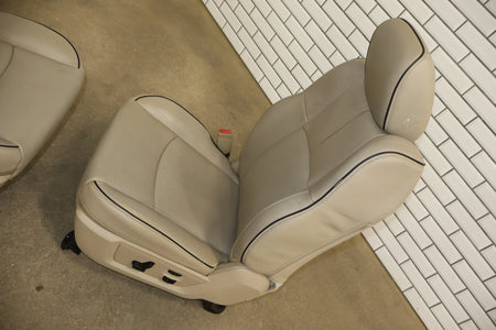 2013-2018 Ram Crew Cab Limited Tungsten Leather Seats Set Indigo Frost C1