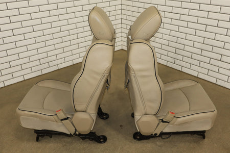 2013-2018 Ram Crew Cab Limited Tungsten Leather Seats Set Indigo Frost C1