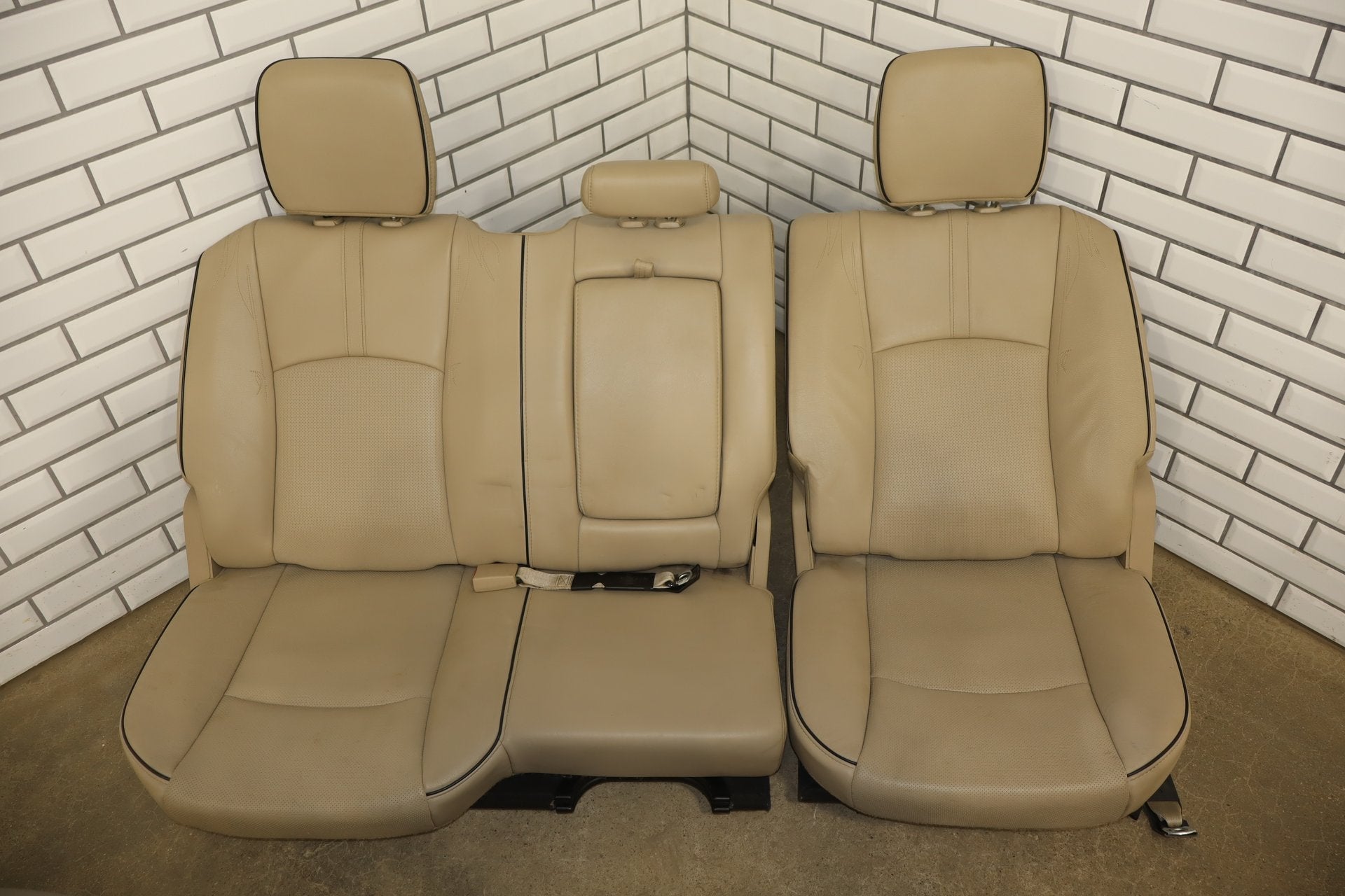 2013-2018 Ram Crew Cab Limited Tungsten Leather Seats Set Indigo Frost C1