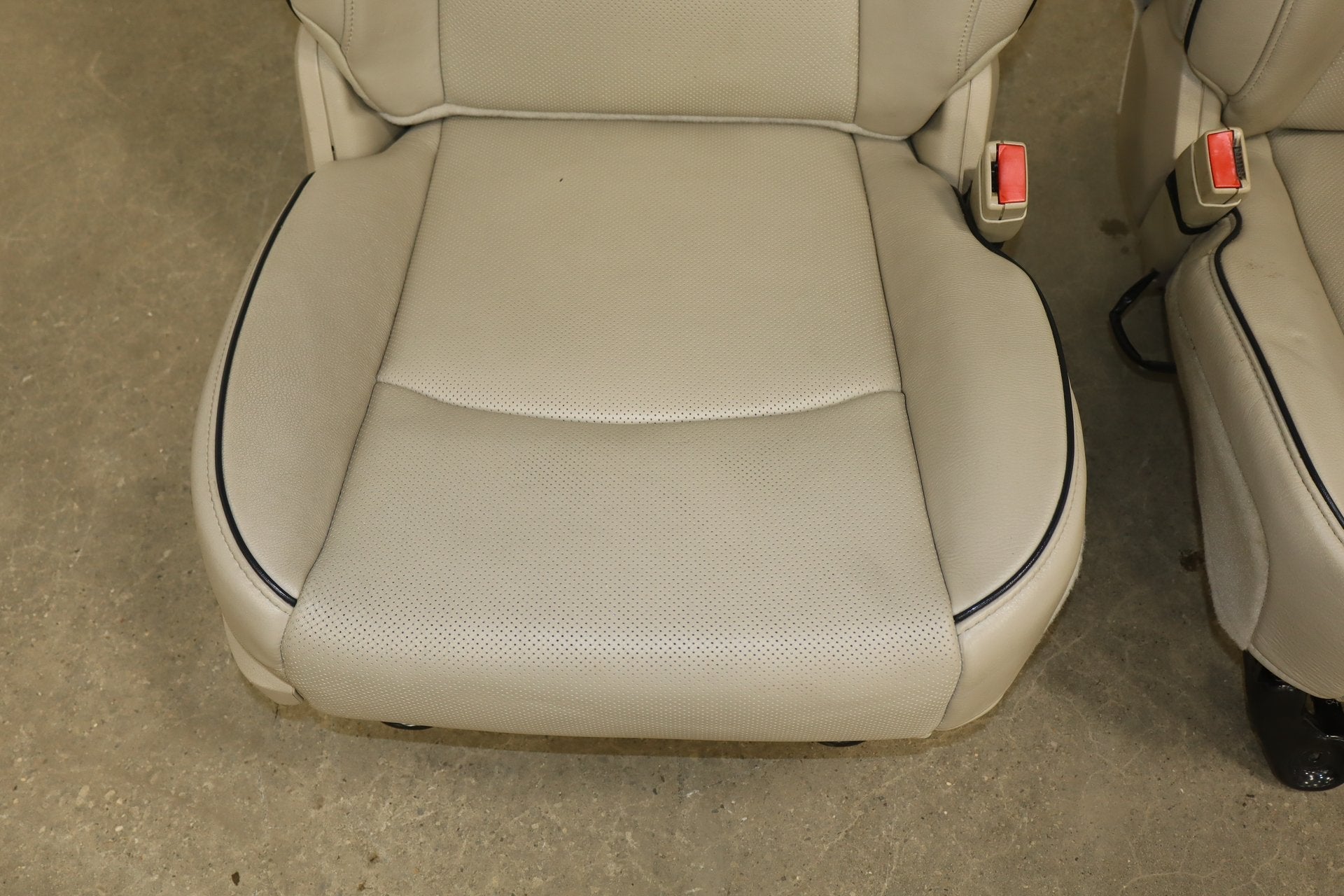 2013-2018 Ram Crew Cab Limited Tungsten Leather Seats Set Indigo Frost C1