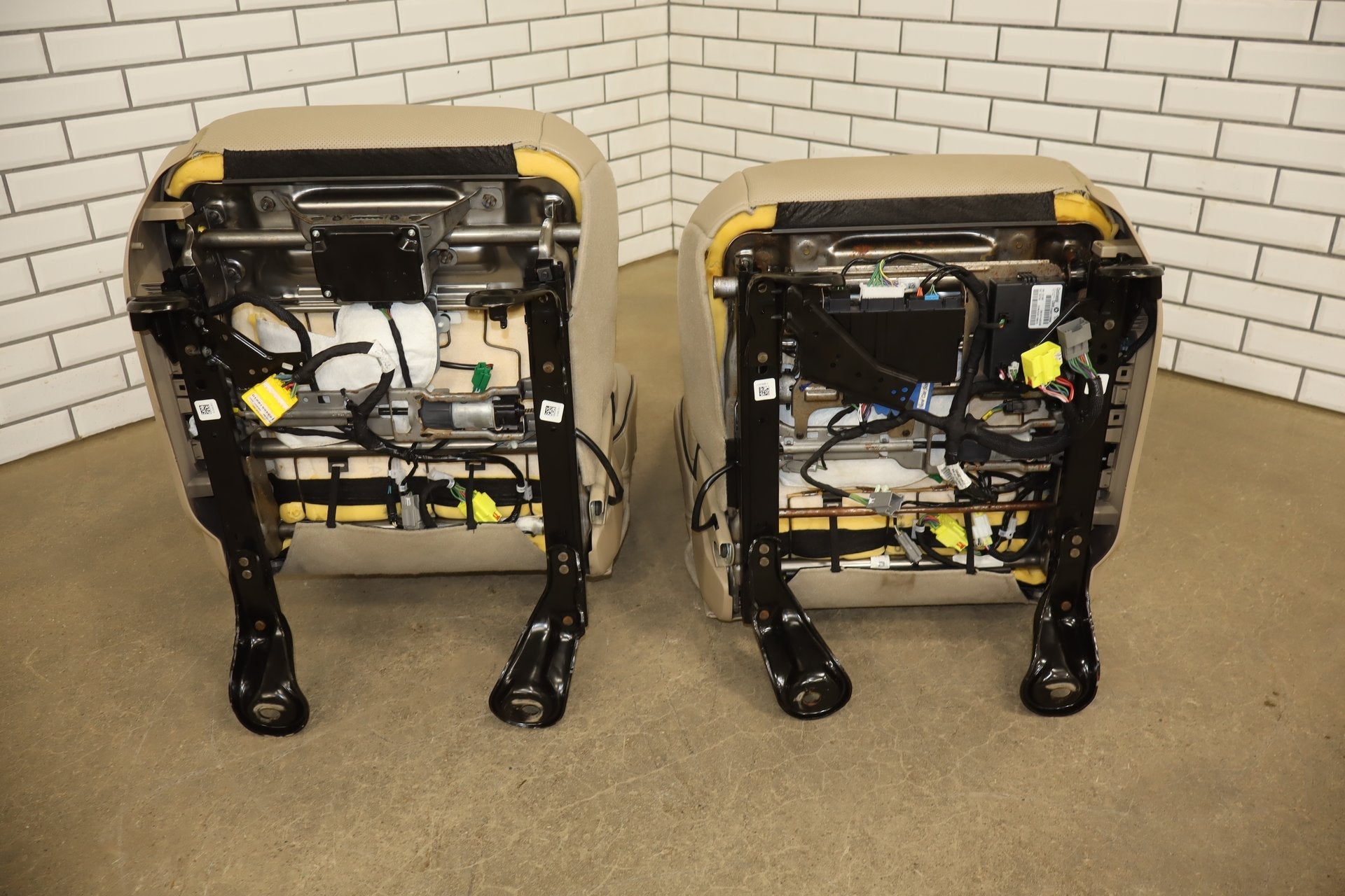 2013-2018 Ram Crew Cab Limited Tungsten Leather Seats Set Indigo Frost C1
