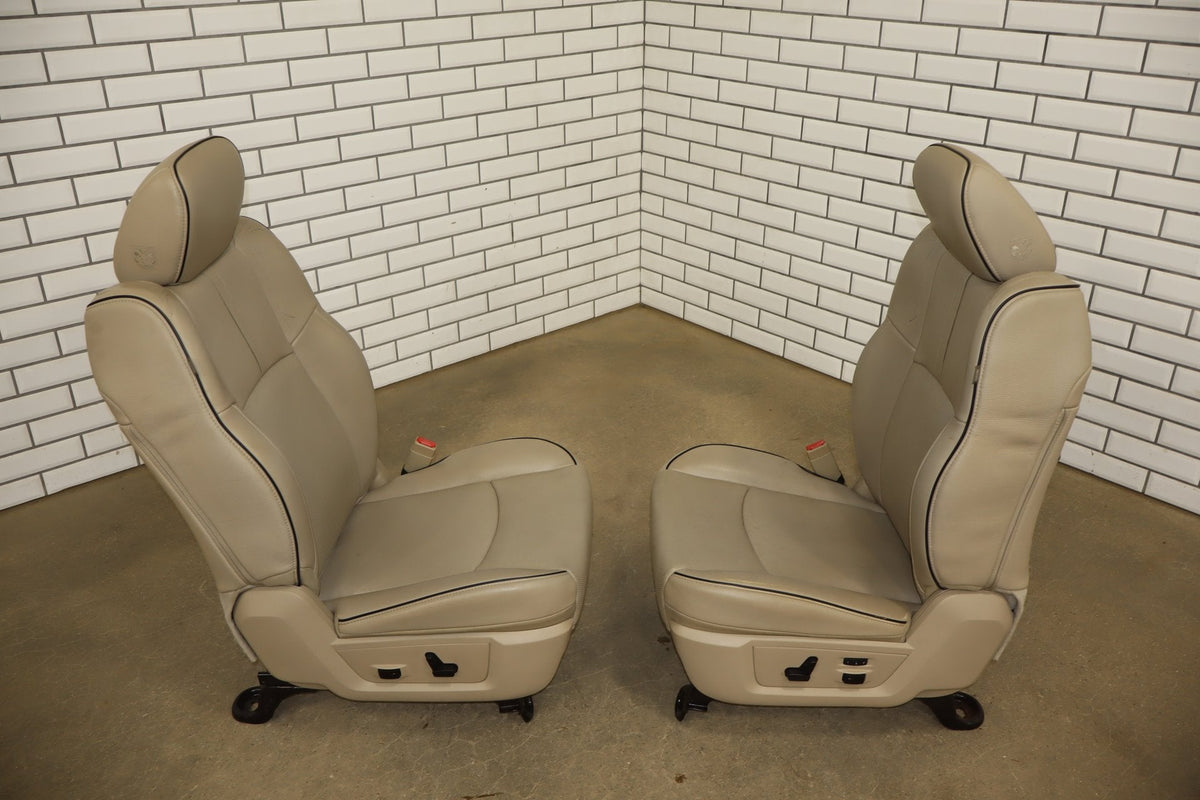 2013-2018 Ram Crew Cab Limited Tungsten Leather Seats Set Indigo Frost C1