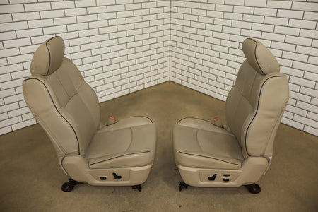 2013-2018 Ram Crew Cab Limited Tungsten Leather Seats Set Indigo Frost C1