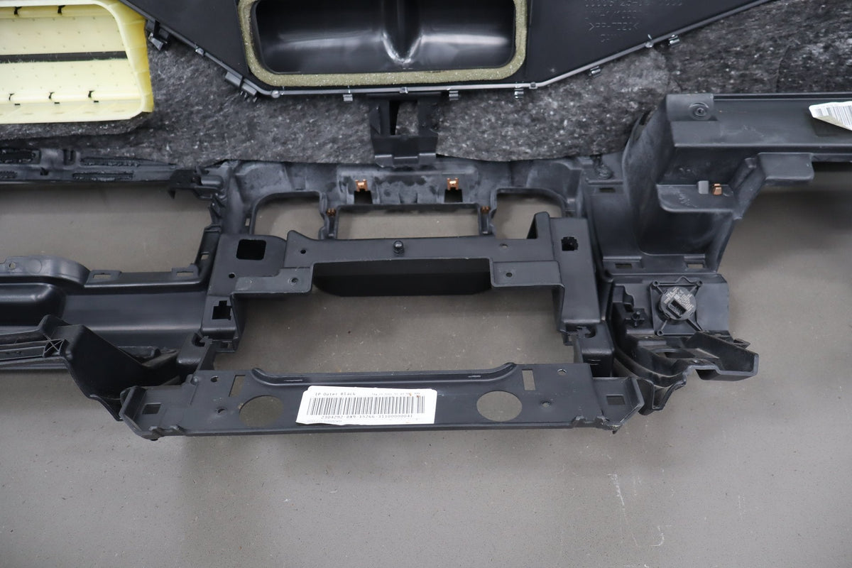 2013-2018 Ram Leather Dash Panel Black X9