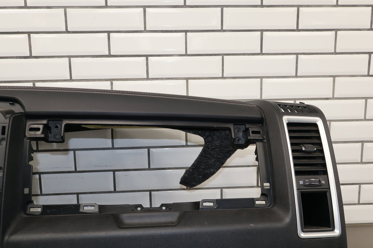 2013-2018 Ram Leather Dash Panel Black X9