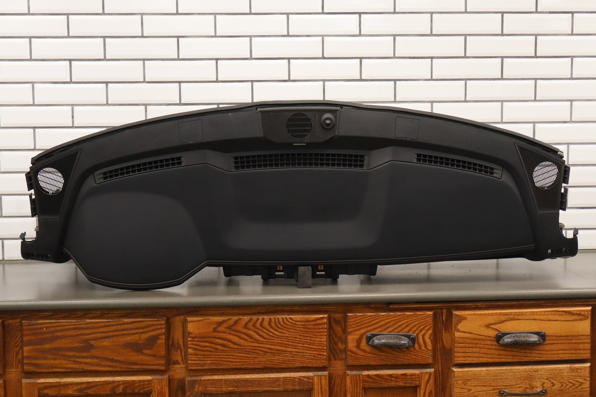 2013-2018 Ram Leather Dash Panel Black X9