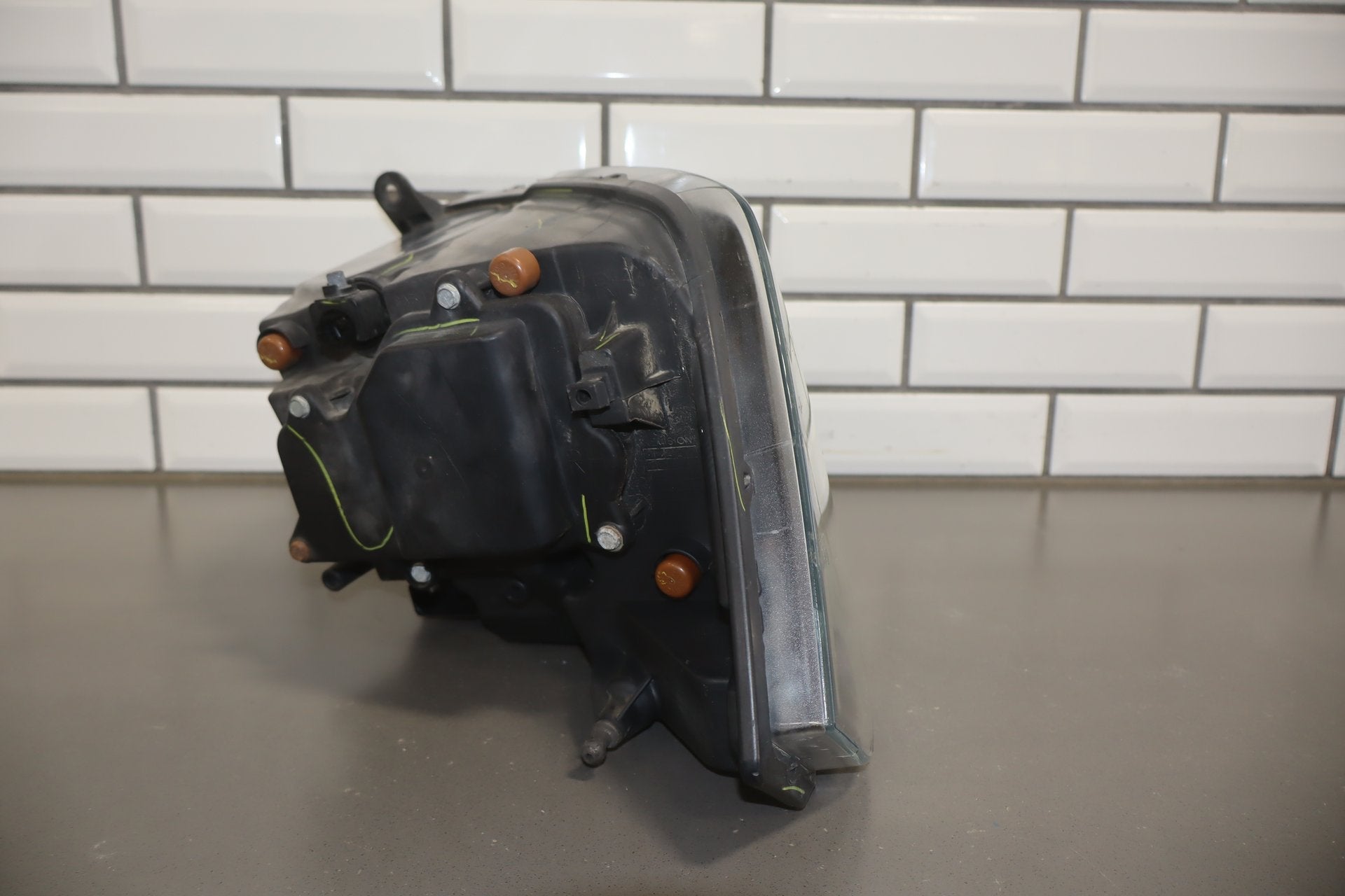 2013-2018 Ram Passenger Right Projector Headlight Assembly OEM Black Rebel