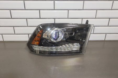 2013-2018 Ram Passenger Right Projector Headlight Assembly OEM Black Rebel