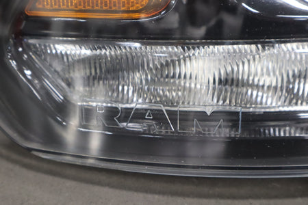 2013-2018 Ram Passenger Right Projector Headlight Assembly OEM Black Rebel