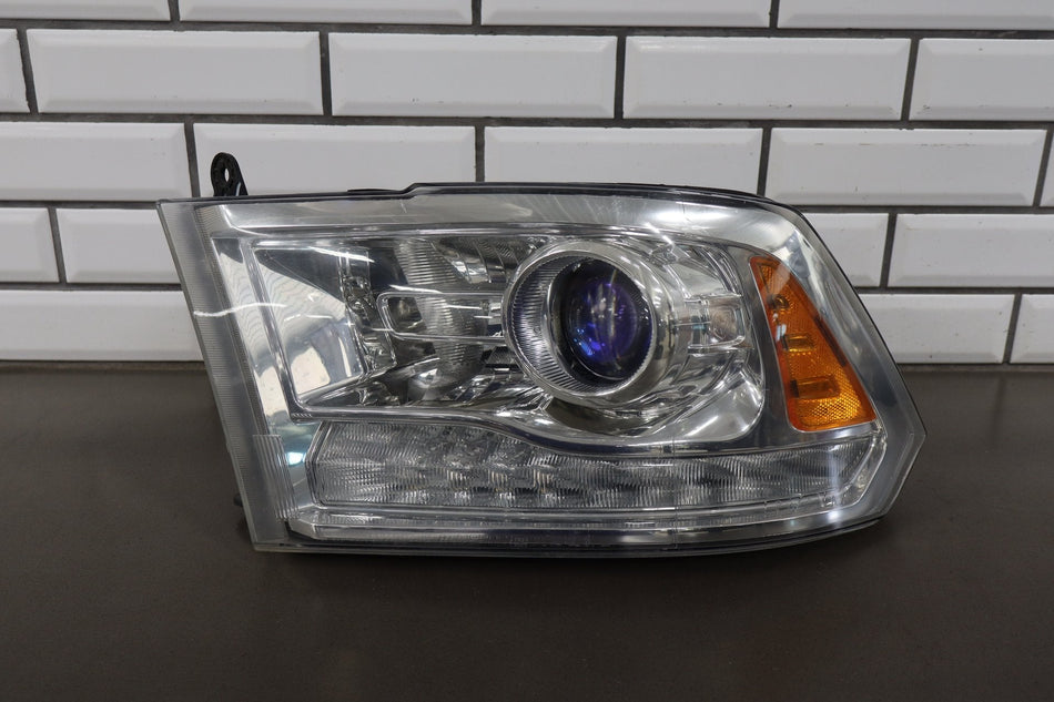 2013-2022 Ram 1500 Laramie Left Headlamp Chrome Projector 68274983AA