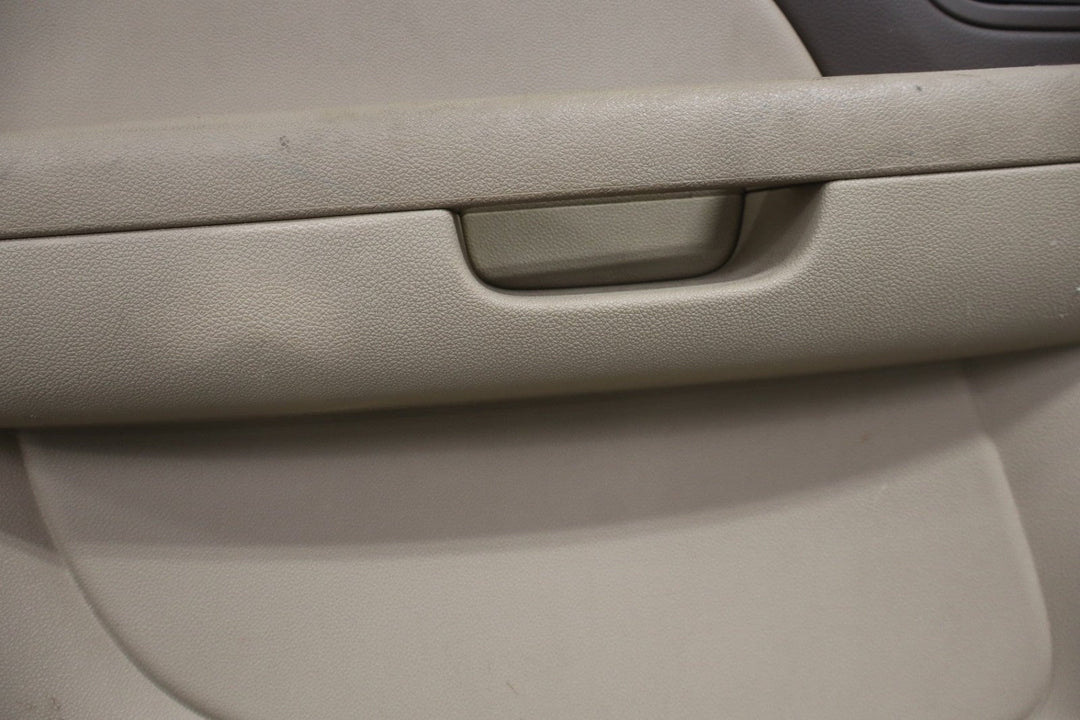 2013 Chevrolet Suburban 2500 Left Rear Door Panel Light Cashmere 333