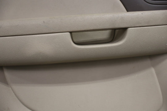 2013 Chevrolet Suburban 2500 Left Rear Door Panel Light Cashmere 333