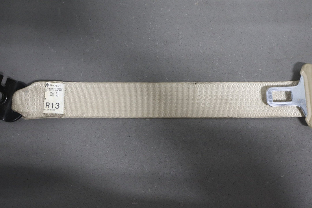 2013 Chevrolet Suburban 2500 Left Rear Seat Belt Light Cashmere 333