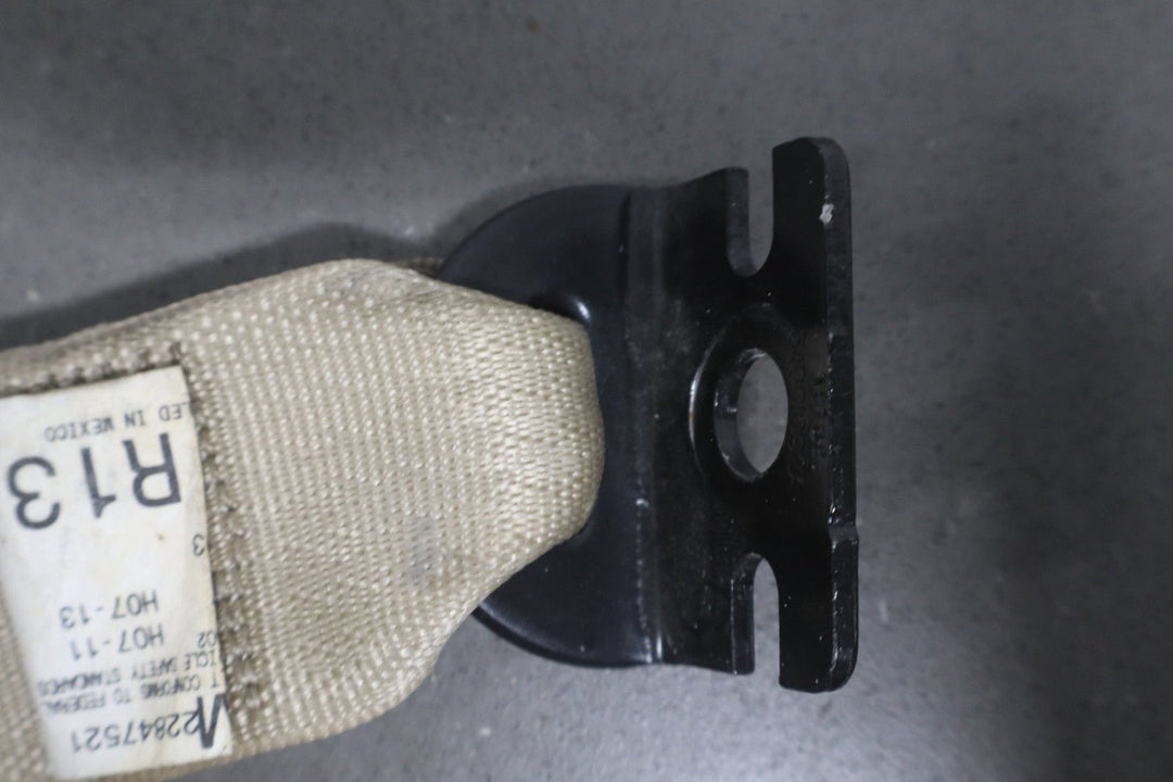 2013 Chevrolet Suburban 2500 Left Rear Seat Belt Light Cashmere 333