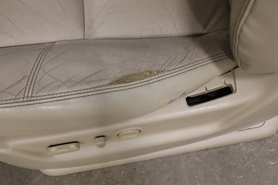 2013 Chevrolet Suburban Pair Heated Leather Front Seats OEM Light Cashmere