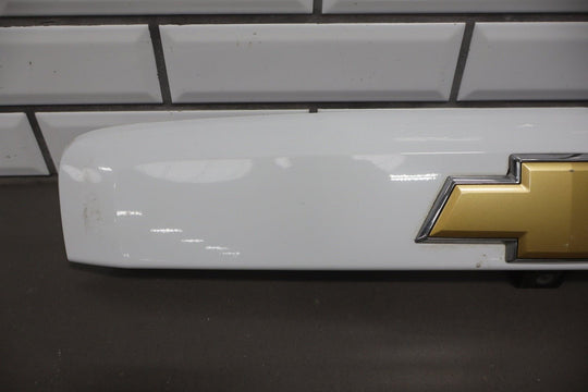 2013 Chevrolet Suburban Tail Finish Panel OEM with Backup Camera White