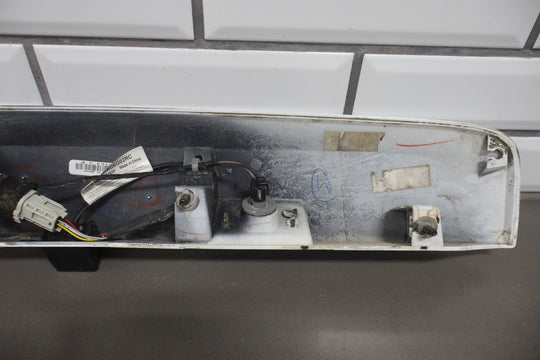 2013 Chevrolet Suburban Tail Finish Panel OEM with Backup Camera White