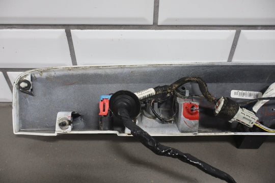 2013 Chevrolet Suburban Tail Finish Panel OEM with Backup Camera White