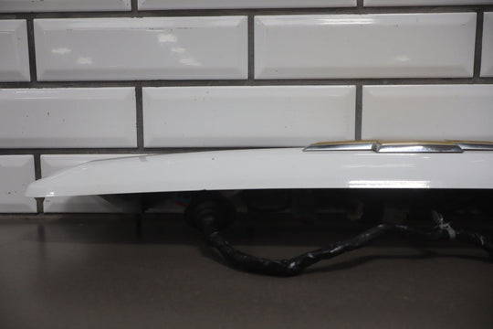 2013 Chevrolet Suburban Tail Finish Panel OEM with Backup Camera White
