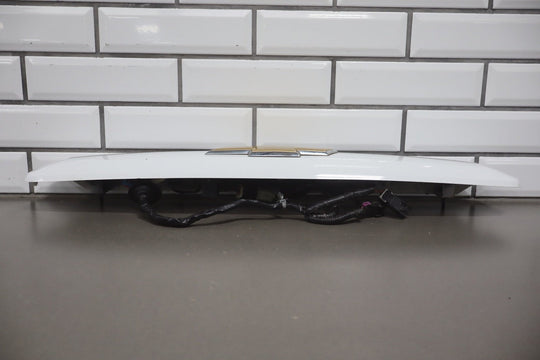 2013 Chevrolet Suburban Tail Finish Panel OEM with Backup Camera White