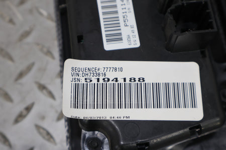 2013 Dodge Challenger- Heater/AC Controls