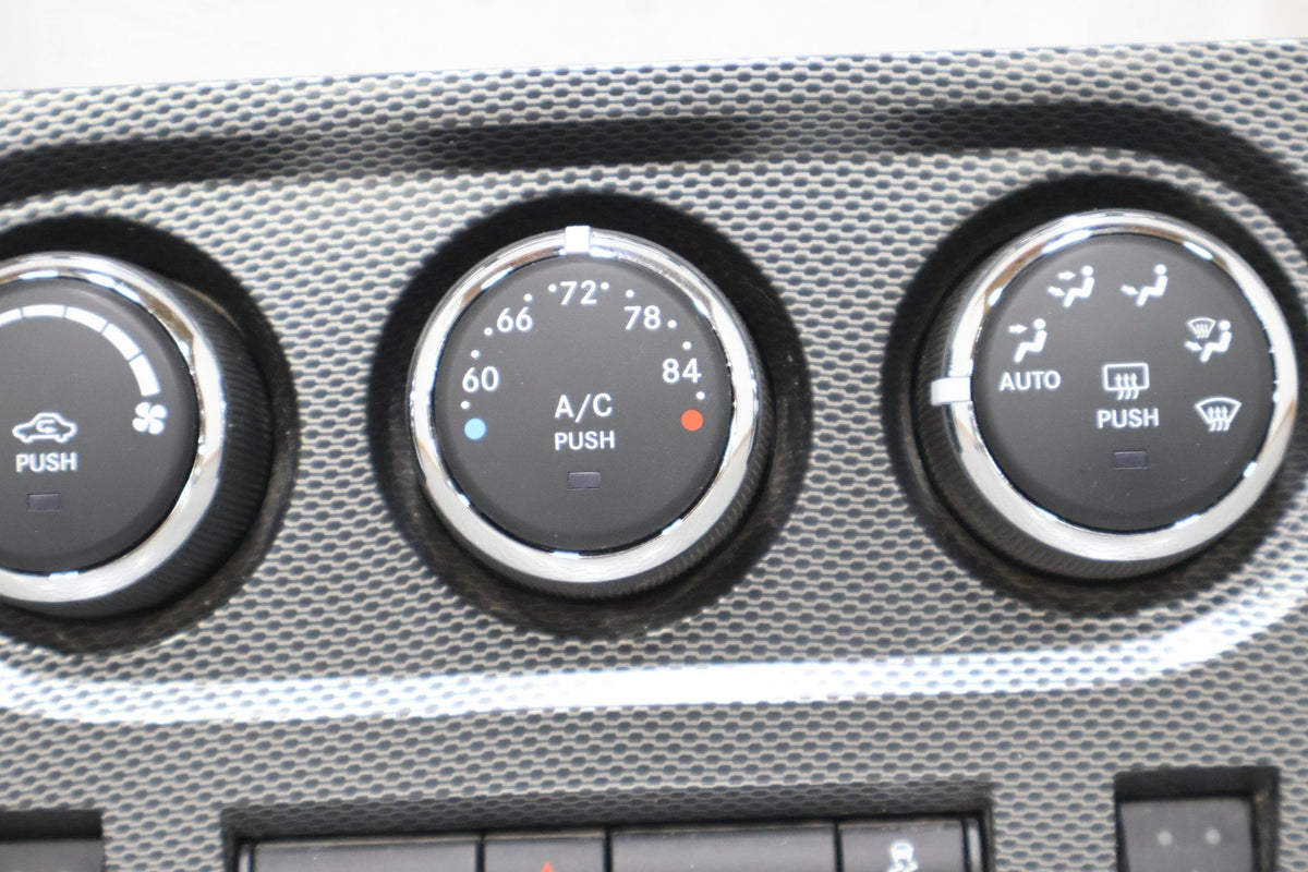 2013 Dodge Challenger- Heater/AC Controls