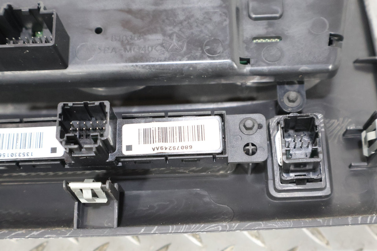 2013 Dodge Challenger- Heater/AC Controls