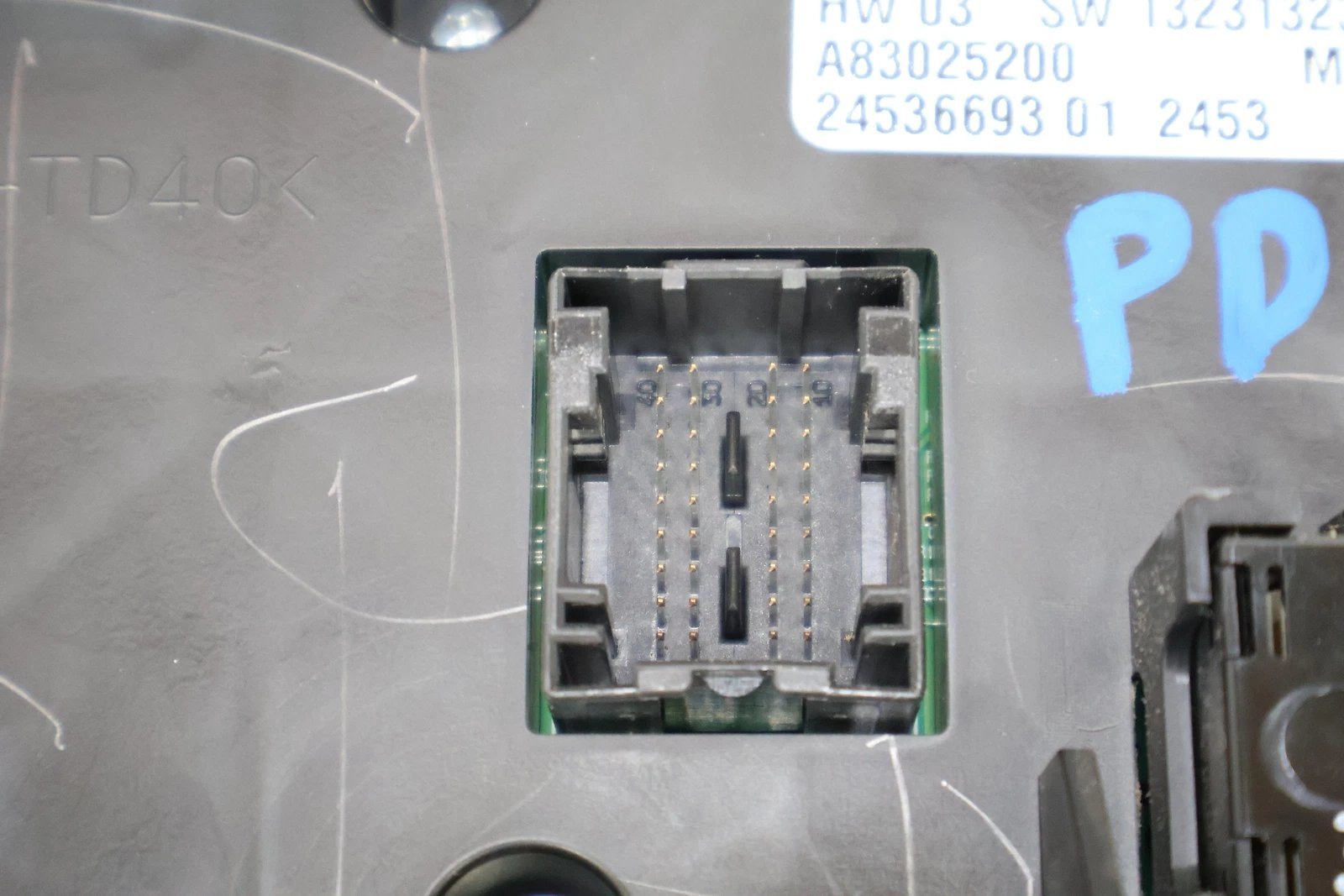 2013 Fiat 500- Heater/AC Controls
