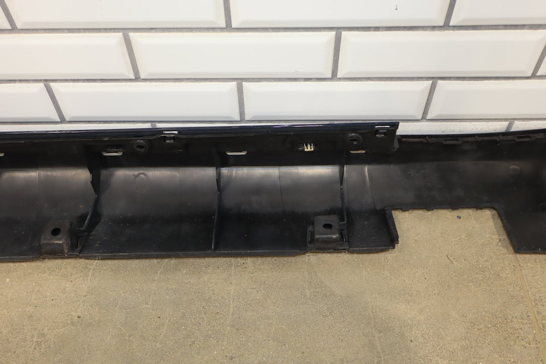 2013 Tesla Model S 60 Left Rocker Molding Blue Metallic PMMB