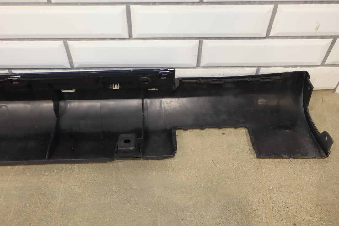 2013 Tesla Model S 60 Left Rocker Molding Blue Metallic PMMB
