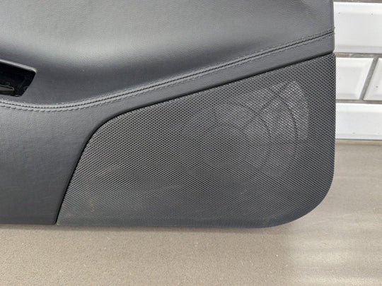 2013 Tesla Model S P85 Left Front Door Trim Panel Black