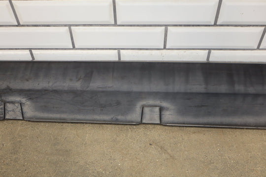 2013 Tesla Model S P85 Left Rocker Molding Pearl White PPSW