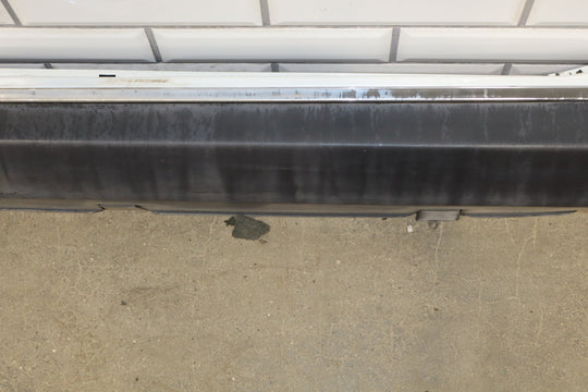 2013 Tesla Model S P85 Left Rocker Molding Pearl White PPSW