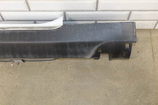 2013 Tesla Model S P85 Left Rocker Molding Pearl White PPSW