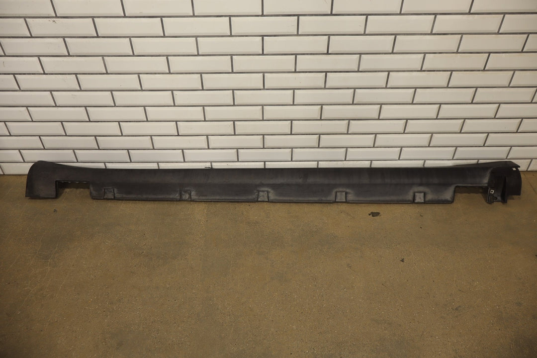 2013 Tesla Model S P85 Left Rocker Molding Pearl White PPSW